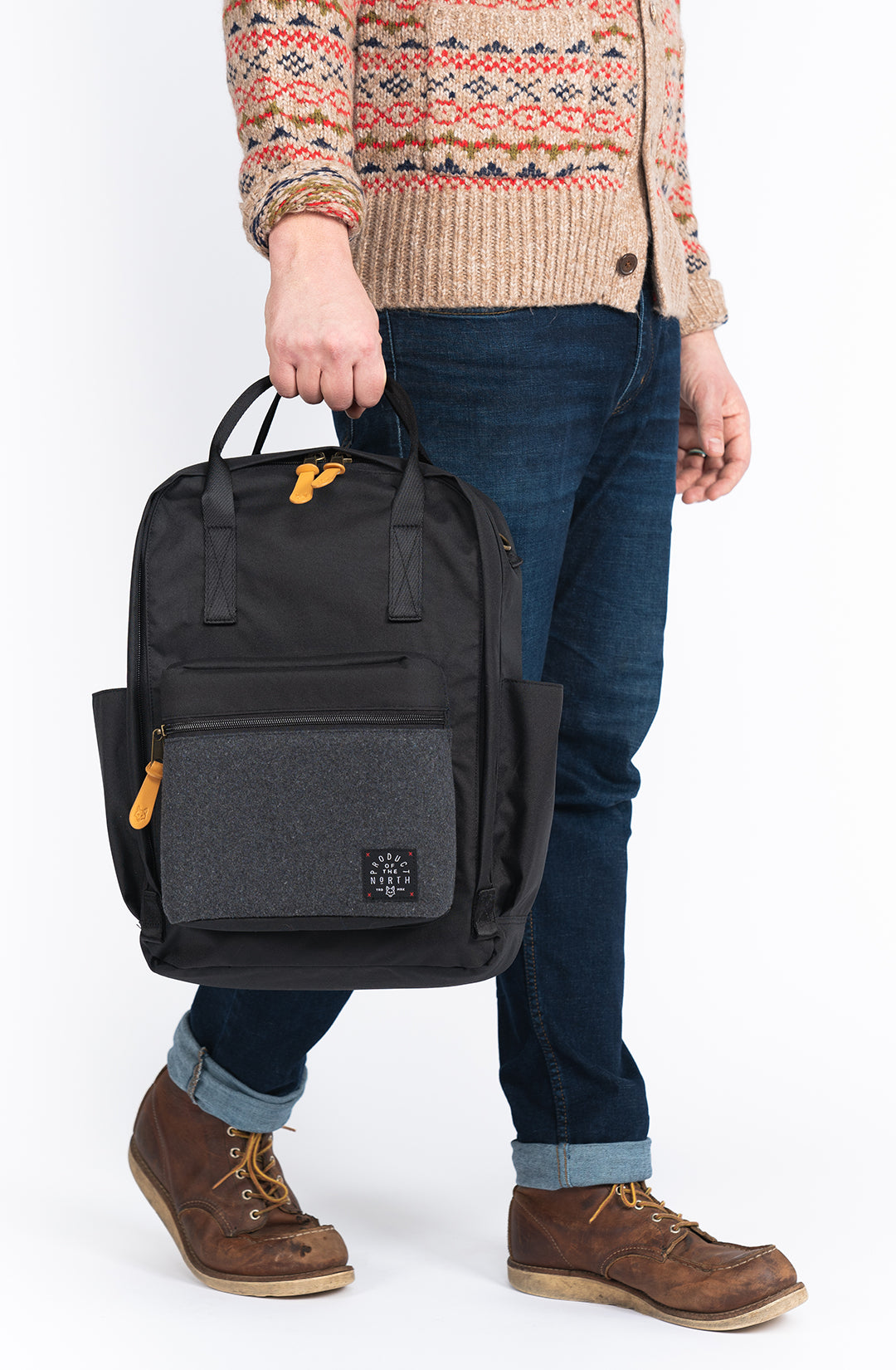 Elkin Diaper Bag Backpack (Black)