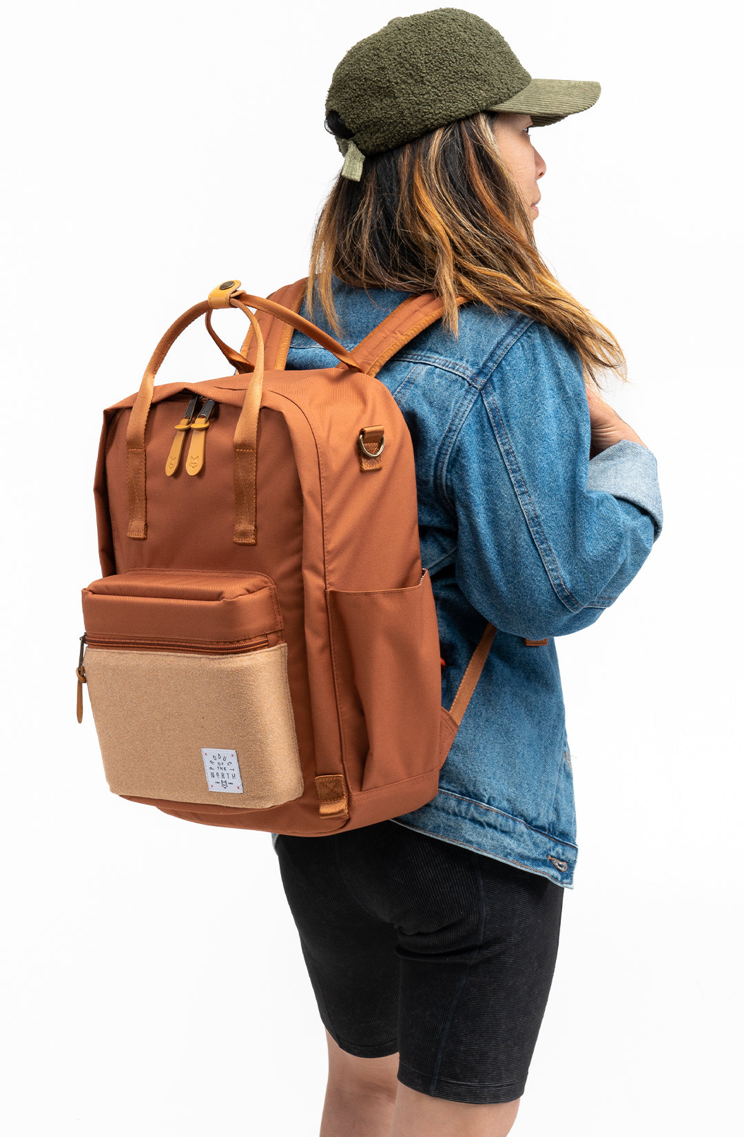 Elkin Diaper Bag Backpack (Hazelnut)