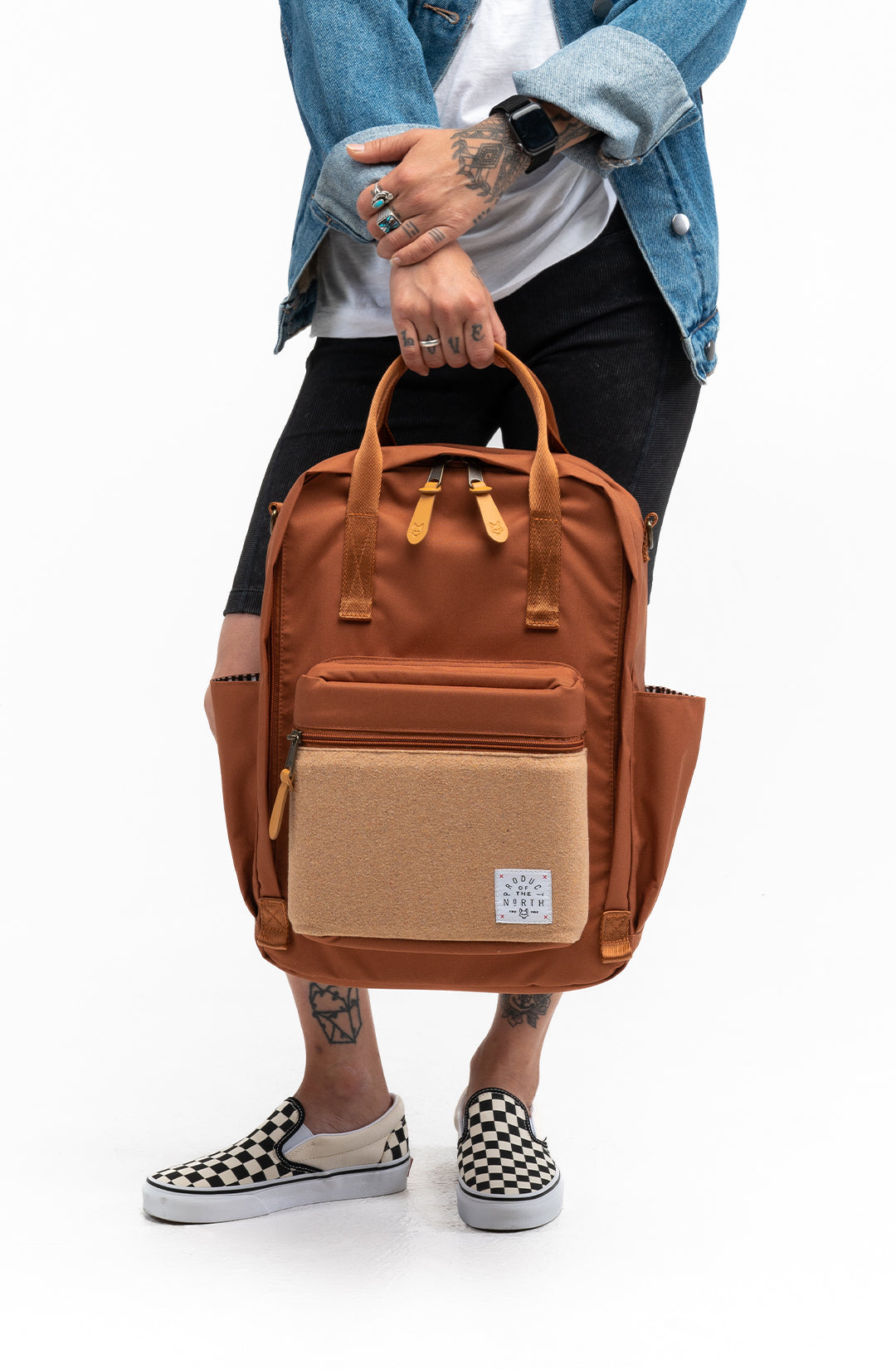 Elkin Diaper Bag Backpack (Hazelnut)