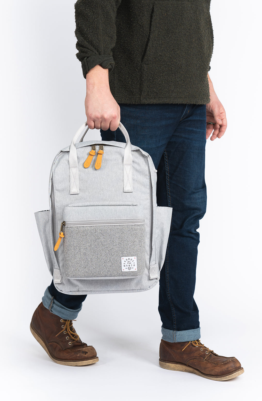 Elkin Diaper Bag Backpack (Grey)