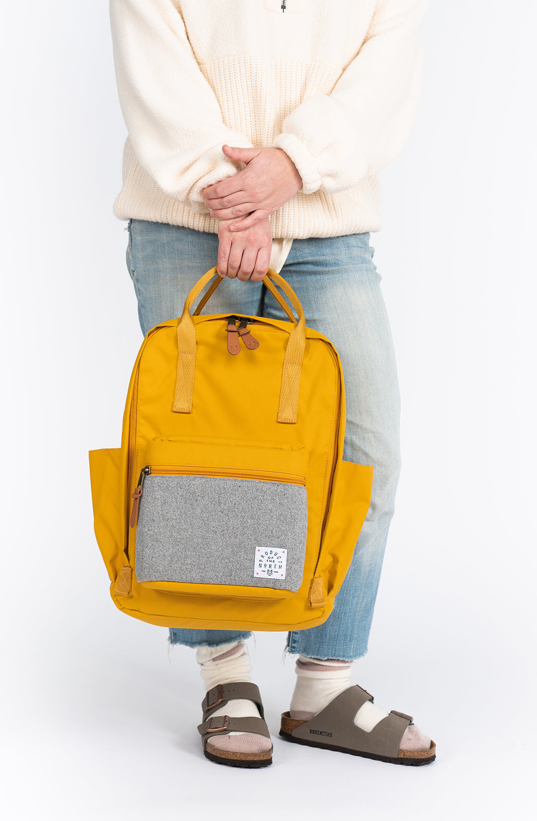 Elkin Diaper Bag Backpack (Saffron)