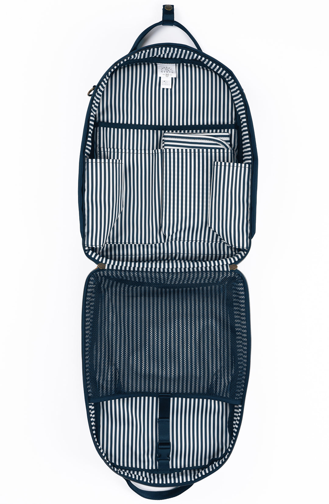Pacific Pack Diaper Bag (Navy/Saffron)