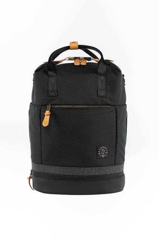 Avalon Diaper Bag Backpack (Black)