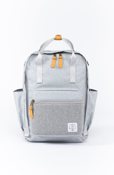 Elkin Diaper Bag Backpack (Grey)