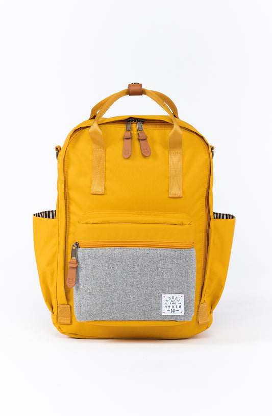 Elkin Diaper Bag Backpack (Saffron)